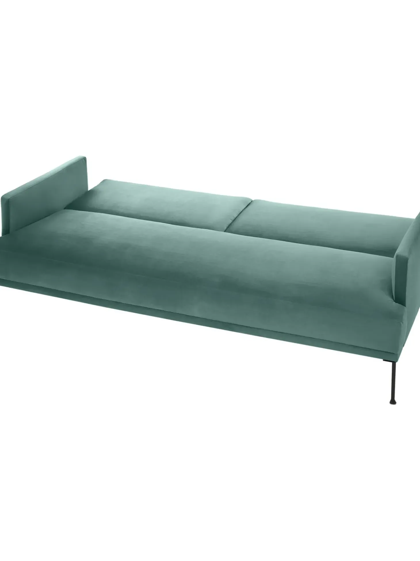 Sofa Cama De Terciopelo Fluente (3 Plazas)