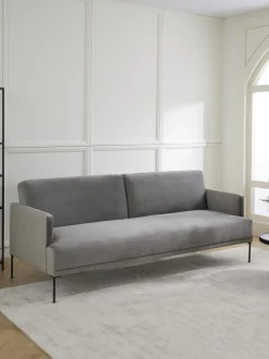Sofa Cama De Terciopelo Fluente (3 Plazas)