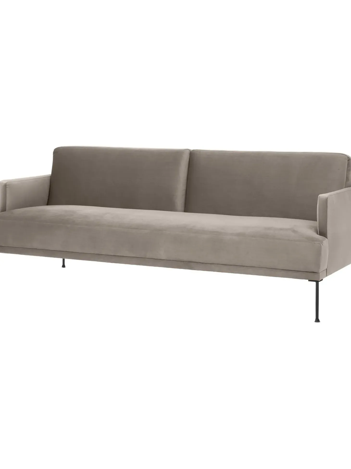 Sofa Cama De Terciopelo Fluente (3 Plazas)