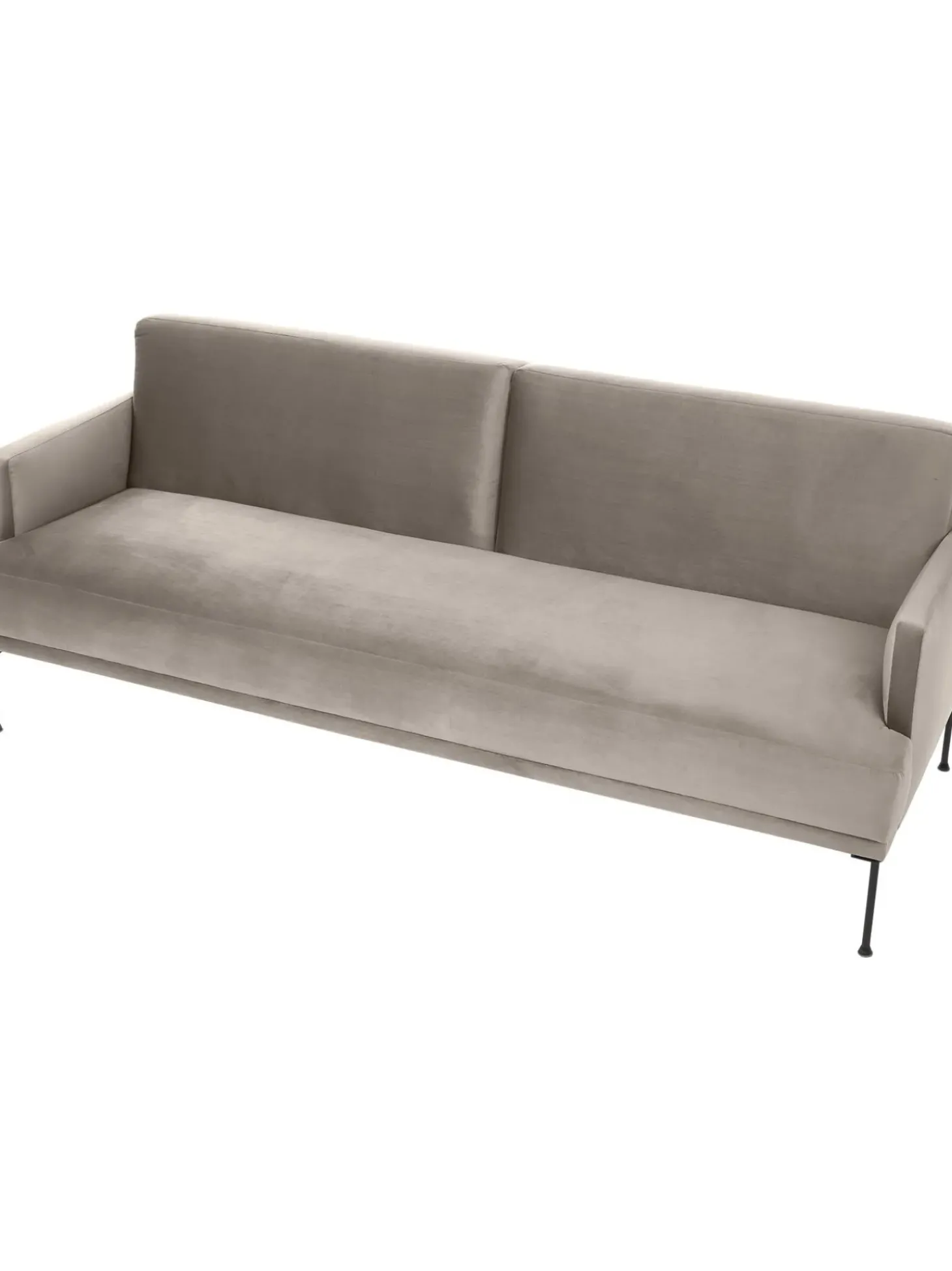 Sofa Cama De Terciopelo Fluente (3 Plazas)