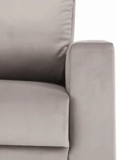 Sofa Cama De Terciopelo Tasha (3 Plazas), Con Espacio De Almacenamiento