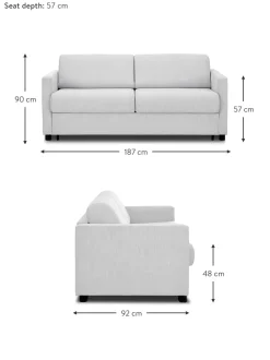 Sofa Cama Morgan (2 Plazas), Con Colchon