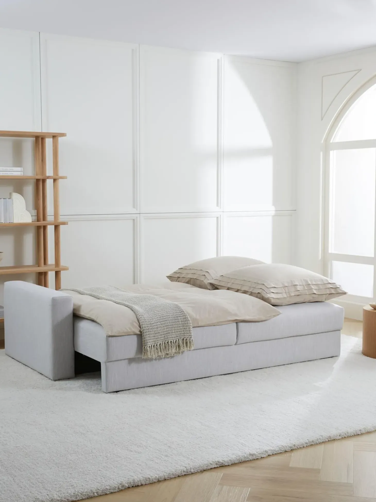 Sofa Cama Tasha (3 Plazas), Con Espacio De Almacenamiento