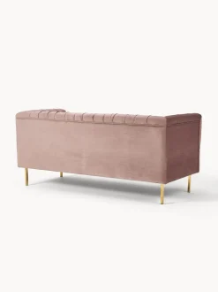Sofa Chesterfield De Terciopelo Chiara (2 Plazas)
