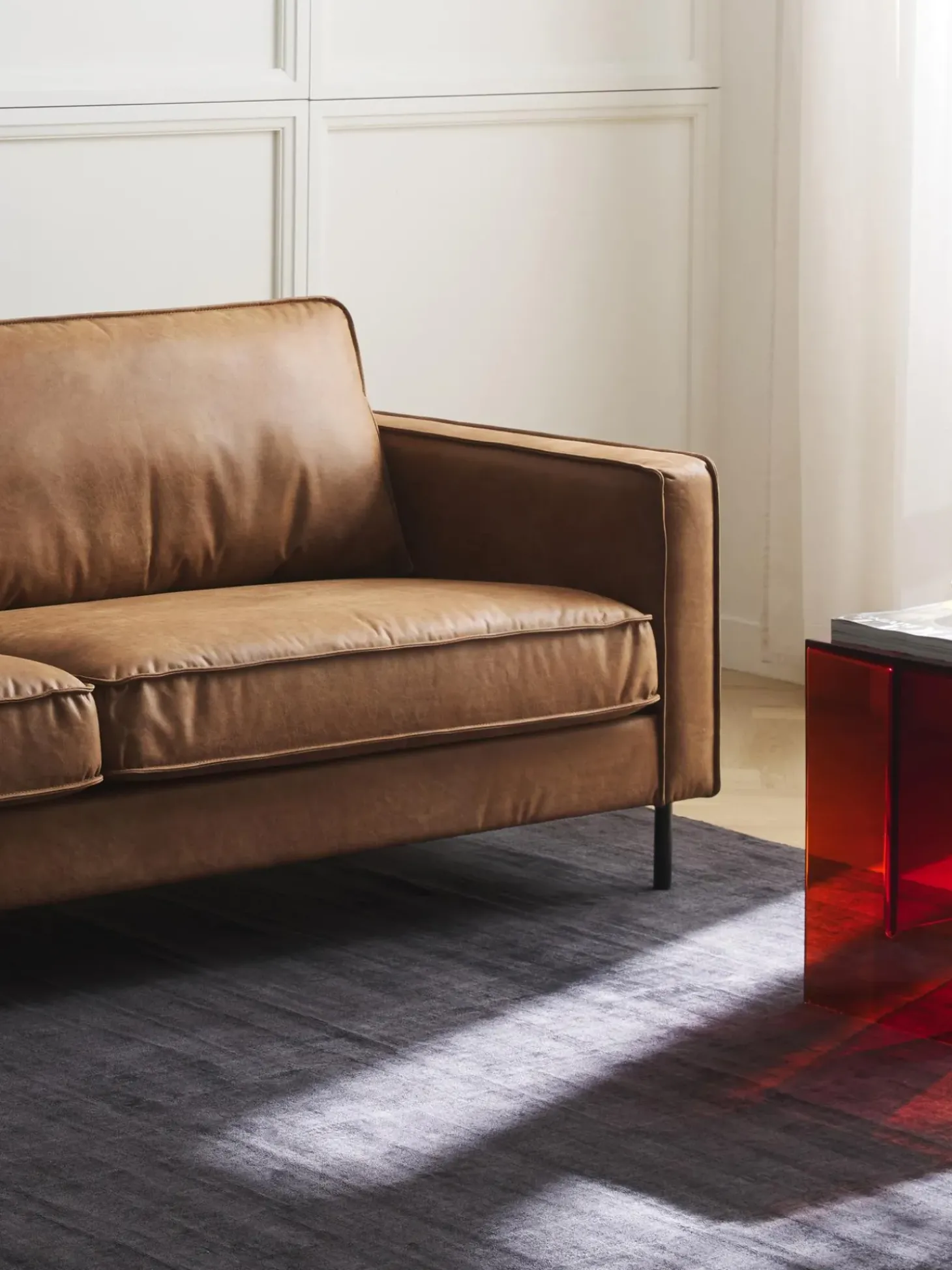 Sofa De Cuero Reciclado Hunter (3 Plazas)