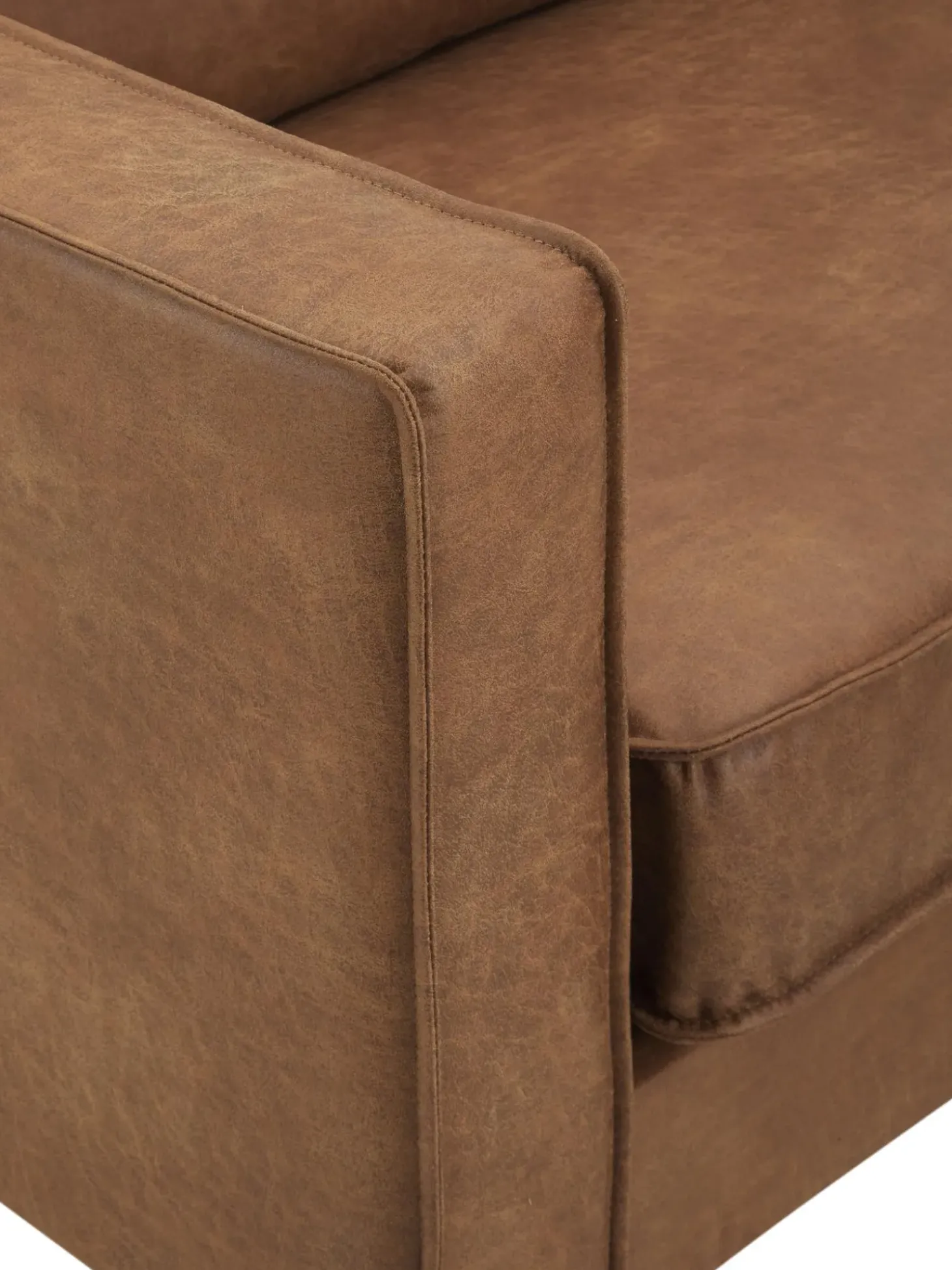 Sofa De Cuero Reciclado Hunter (3 Plazas)