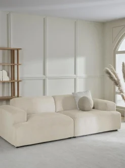 Sofa De Pana Melva (3 Plazas)