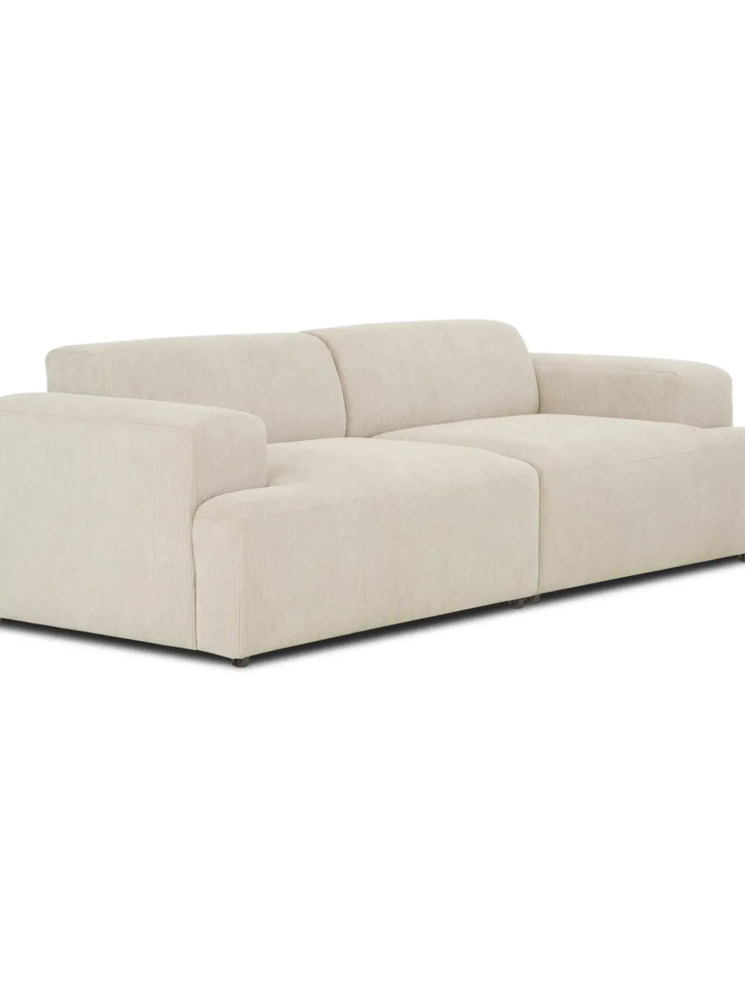 Sofa De Pana Melva (3 Plazas)