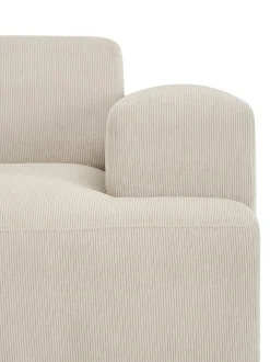 Sofa De Pana Melva (3 Plazas)