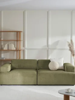 Sofa De Pana Melva (3 Plazas)