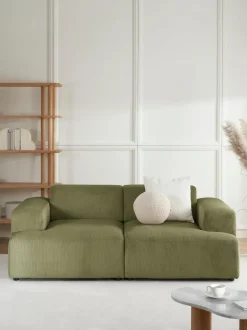 Sofa De Pana Melva (2 Plazas)