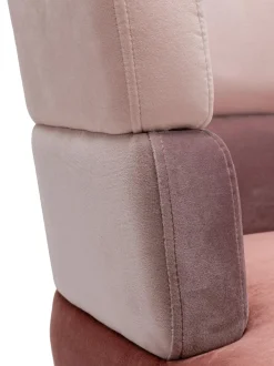 Sofa De Terciopelo En Diseno Retro Sandwich (2 Plazas)