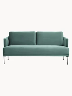 Sofa De Terciopelo Fluente (2 Plazas)