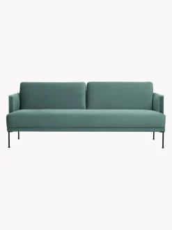 Sofa De Terciopelo Fluente (3 Plazas)
