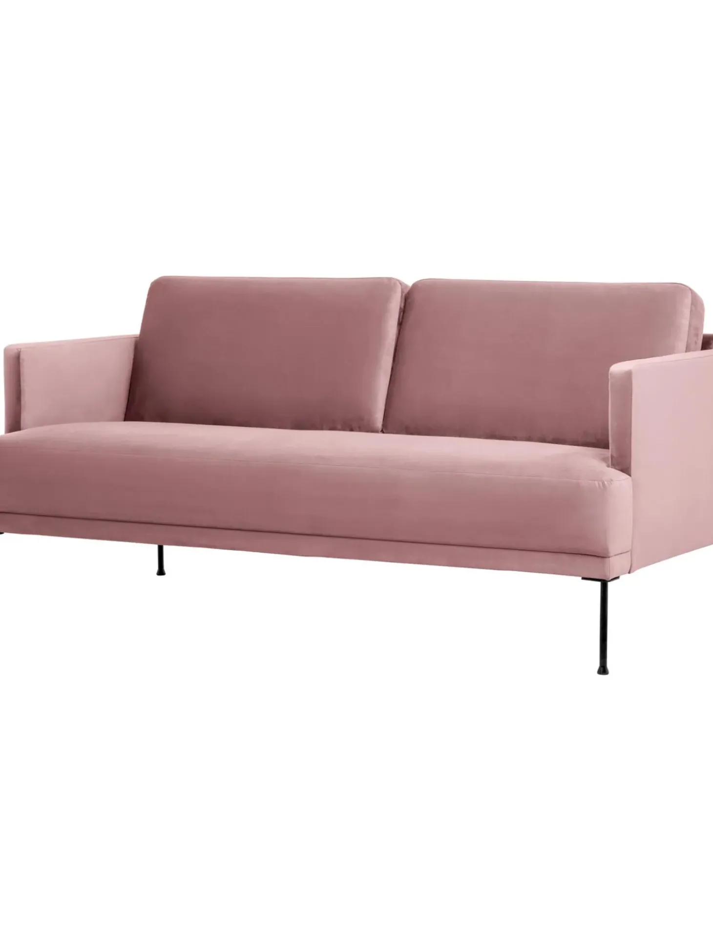 Sofa De Terciopelo Fluente (2 Plazas)