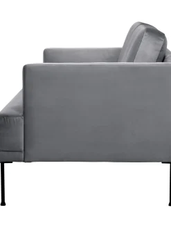 Sofa De Terciopelo Fluente (2 Plazas)
