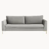 Sofa De Terciopelo Luna (3 Plazas)