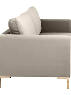 Sofa De Terciopelo Luna (3 Plazas)