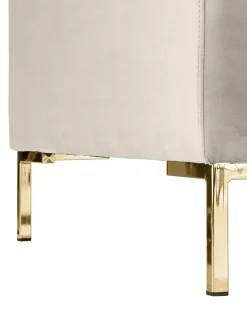 Sofa De Terciopelo Luna (3 Plazas)