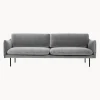 Sofa De Terciopelo Moby (3 Plazas)