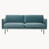 Sofa De Terciopelo Moby (2 Plazas)