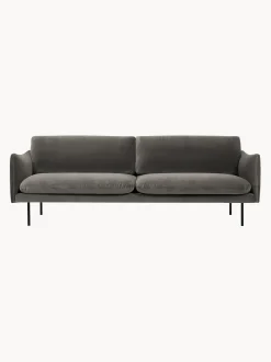 Sofa De Terciopelo Moby (3 Plazas)