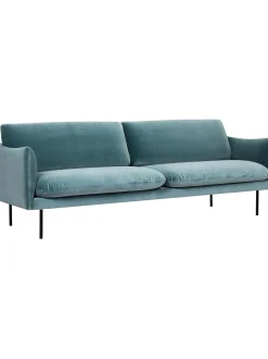 Sofa De Terciopelo Moby (3 Plazas)