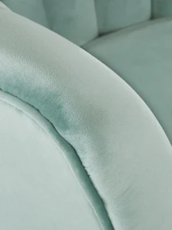 Sofa De Terciopelo Oyster (2 Plazas)