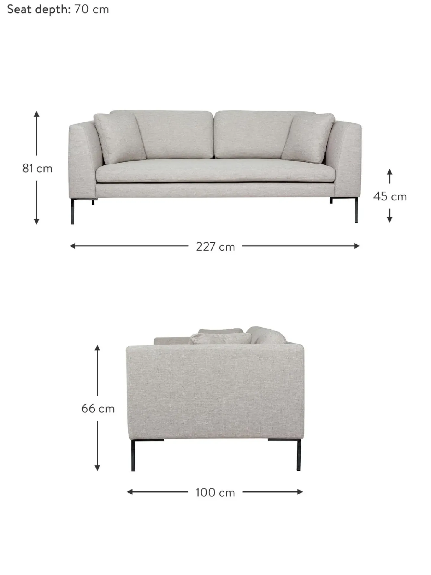 Sofa Emma (3 Plazas)
