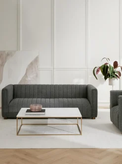 Sofa En Tejido Boucle Antonio (3 Plazas)