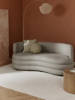 Sofa En Tejido Boucle De Diseno Solomon (3 Plazas)