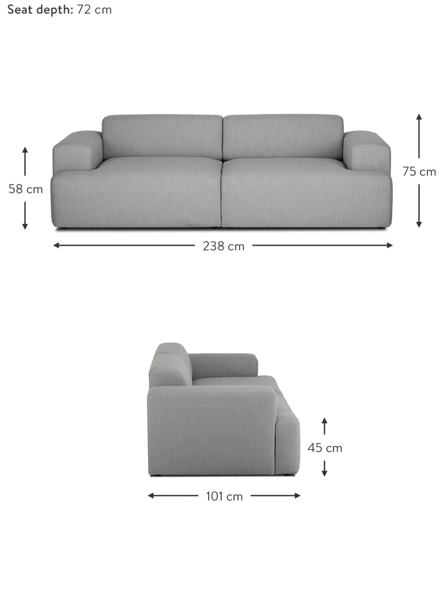Sofa Melva (3 Plazas)