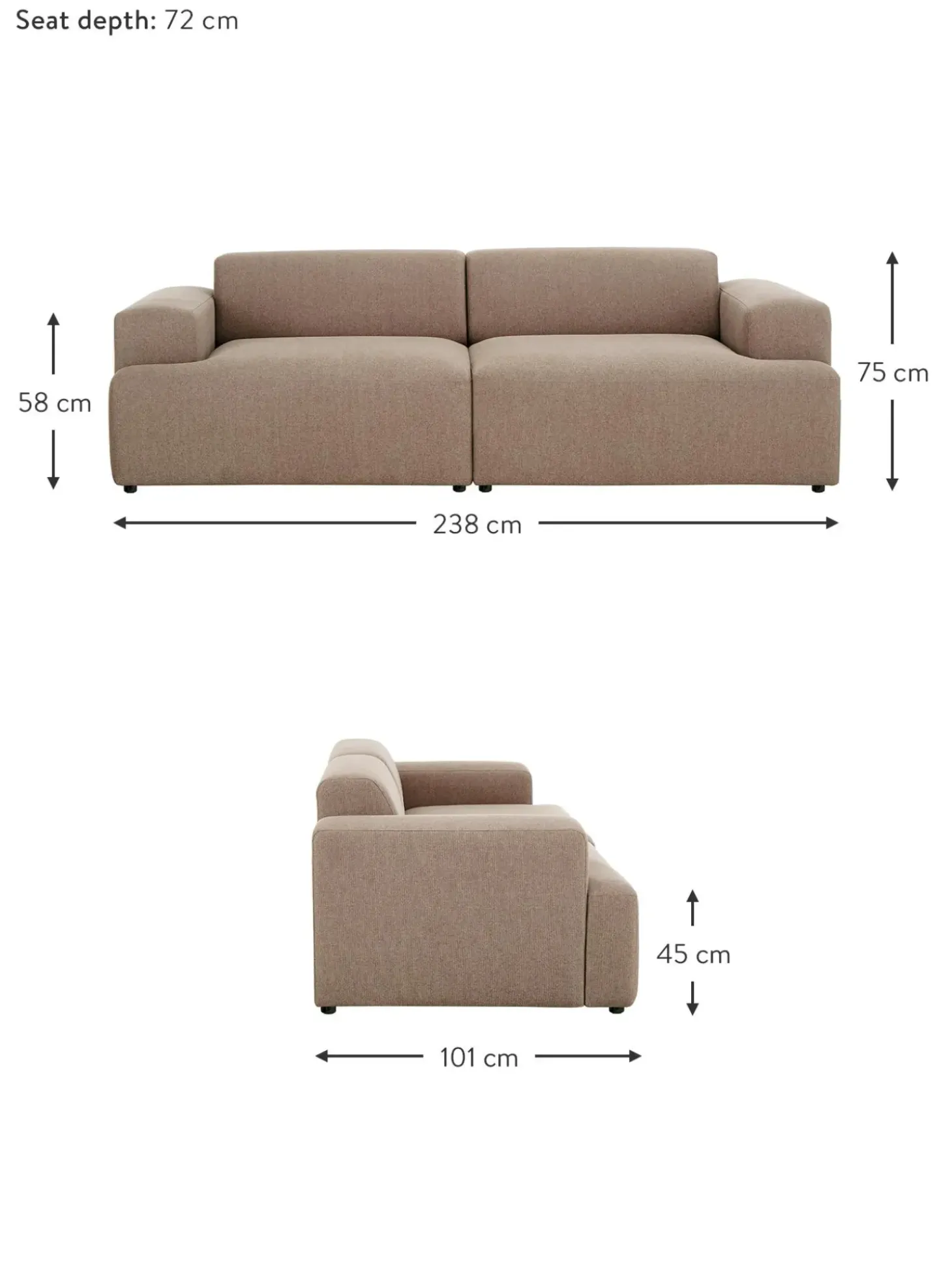 Sofa Melva (3 Plazas)