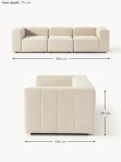 Sofa Modular Boucle Lena (4 Plazas)