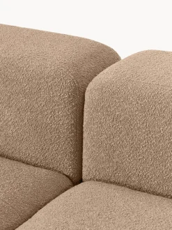 Sofa Modular Boucle Lena (4 Plazas), Con Reposapies