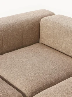 Sofa Modular Boucle Lena (4 Plazas), Con Reposapies