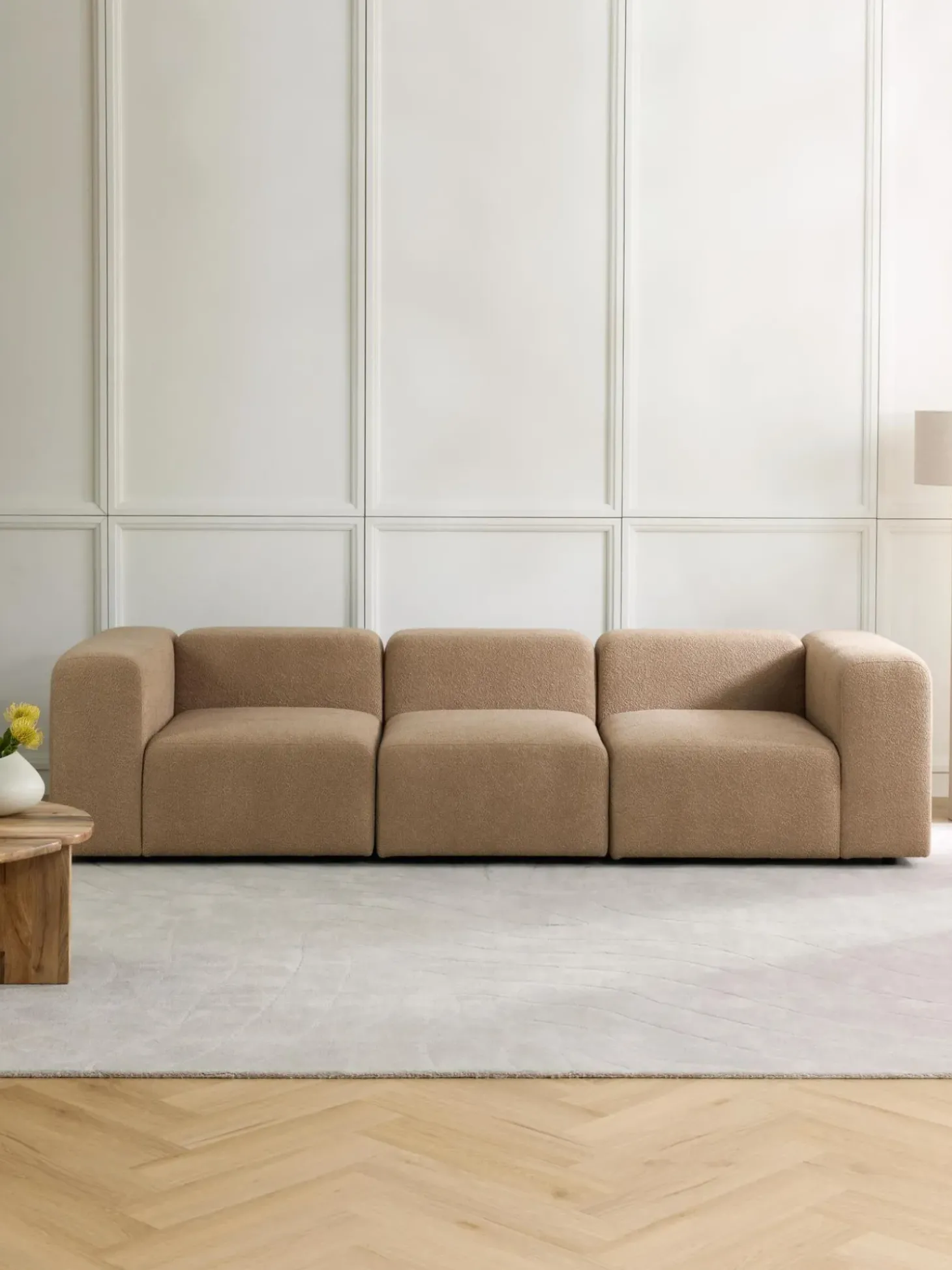 Sofa Modular Boucle Lena (4 Plazas)