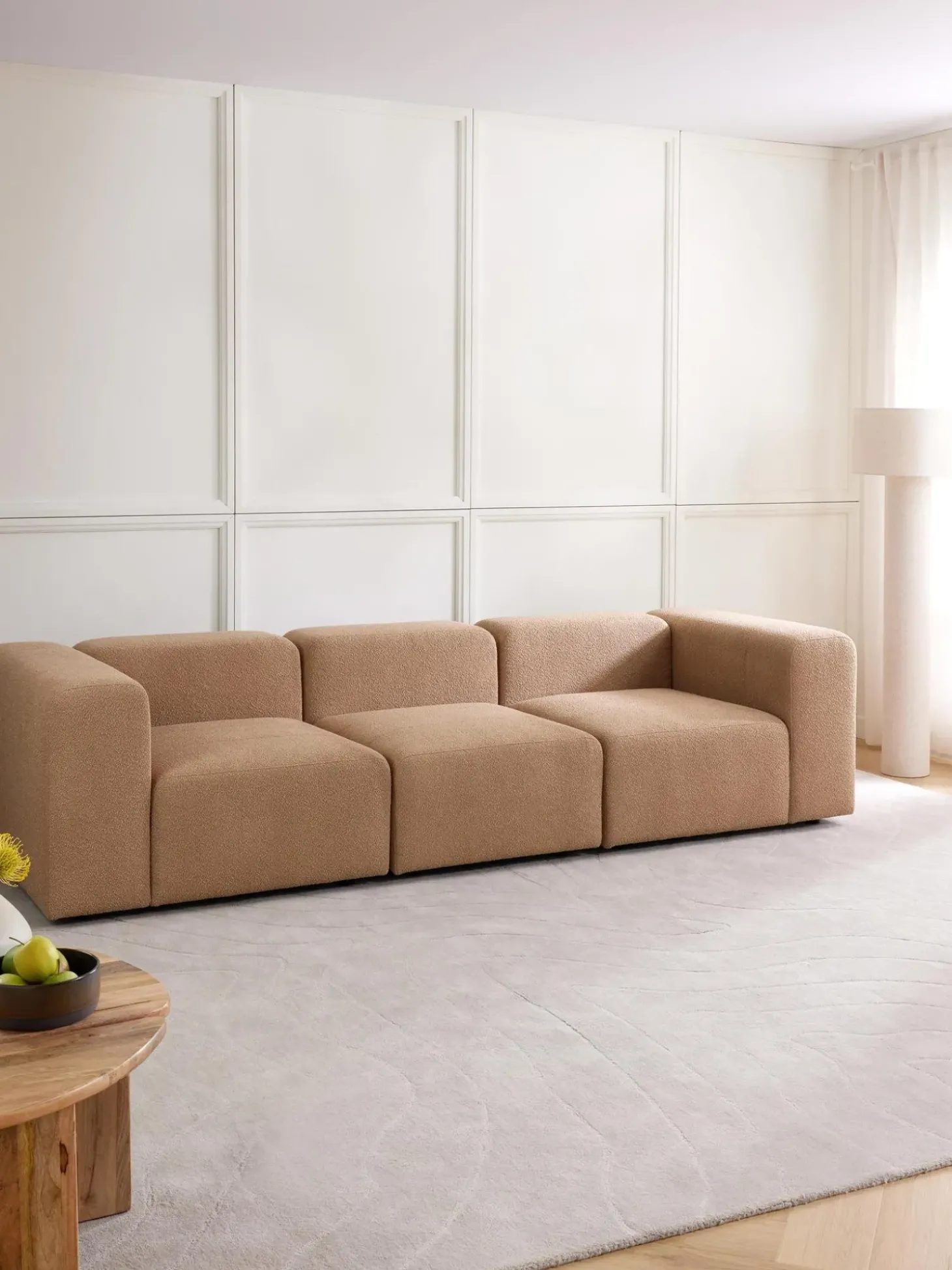 Sofa Modular Boucle Lena (4 Plazas)