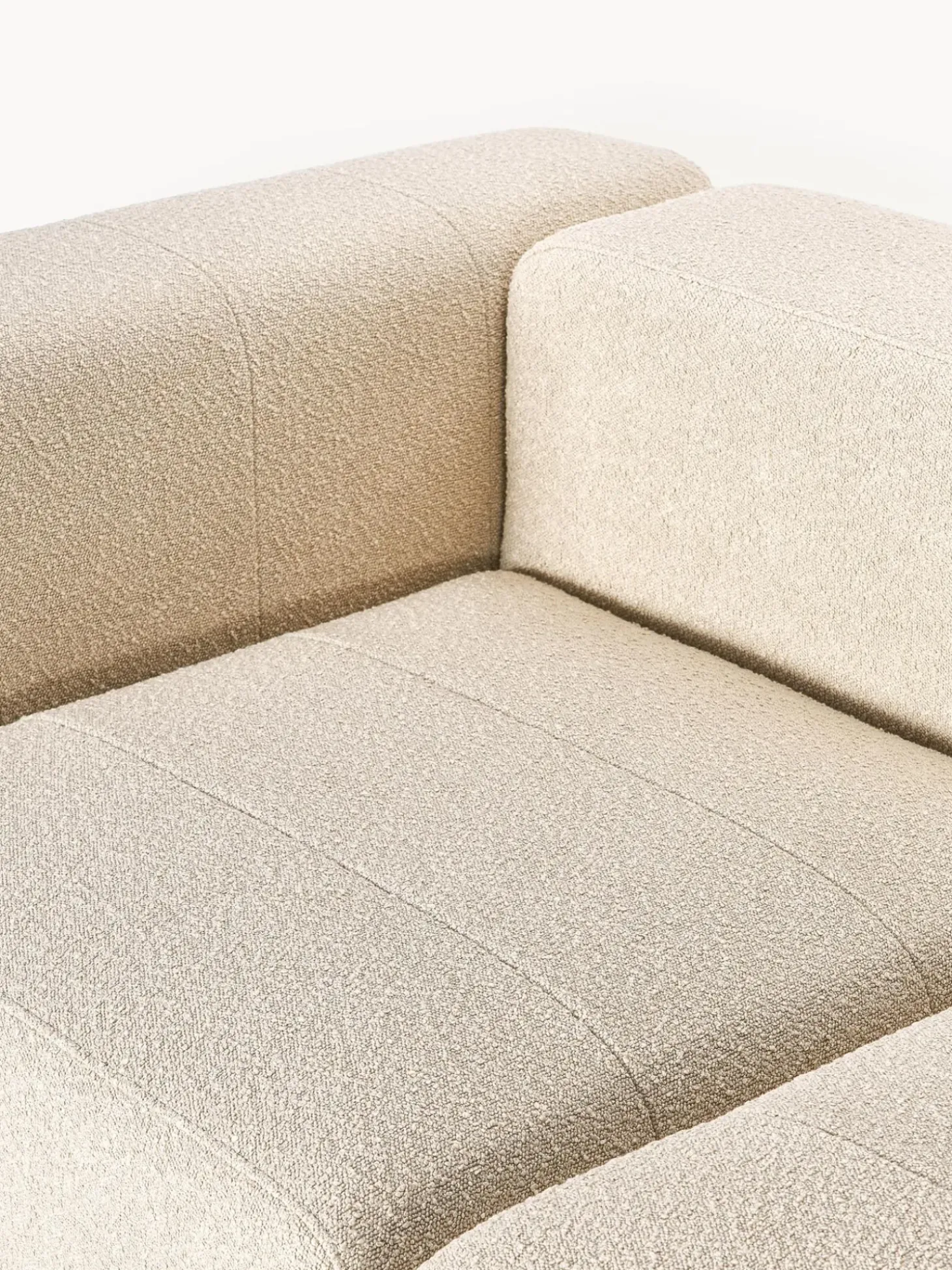 Sofa Modular Boucle Lena (3 Plazas)