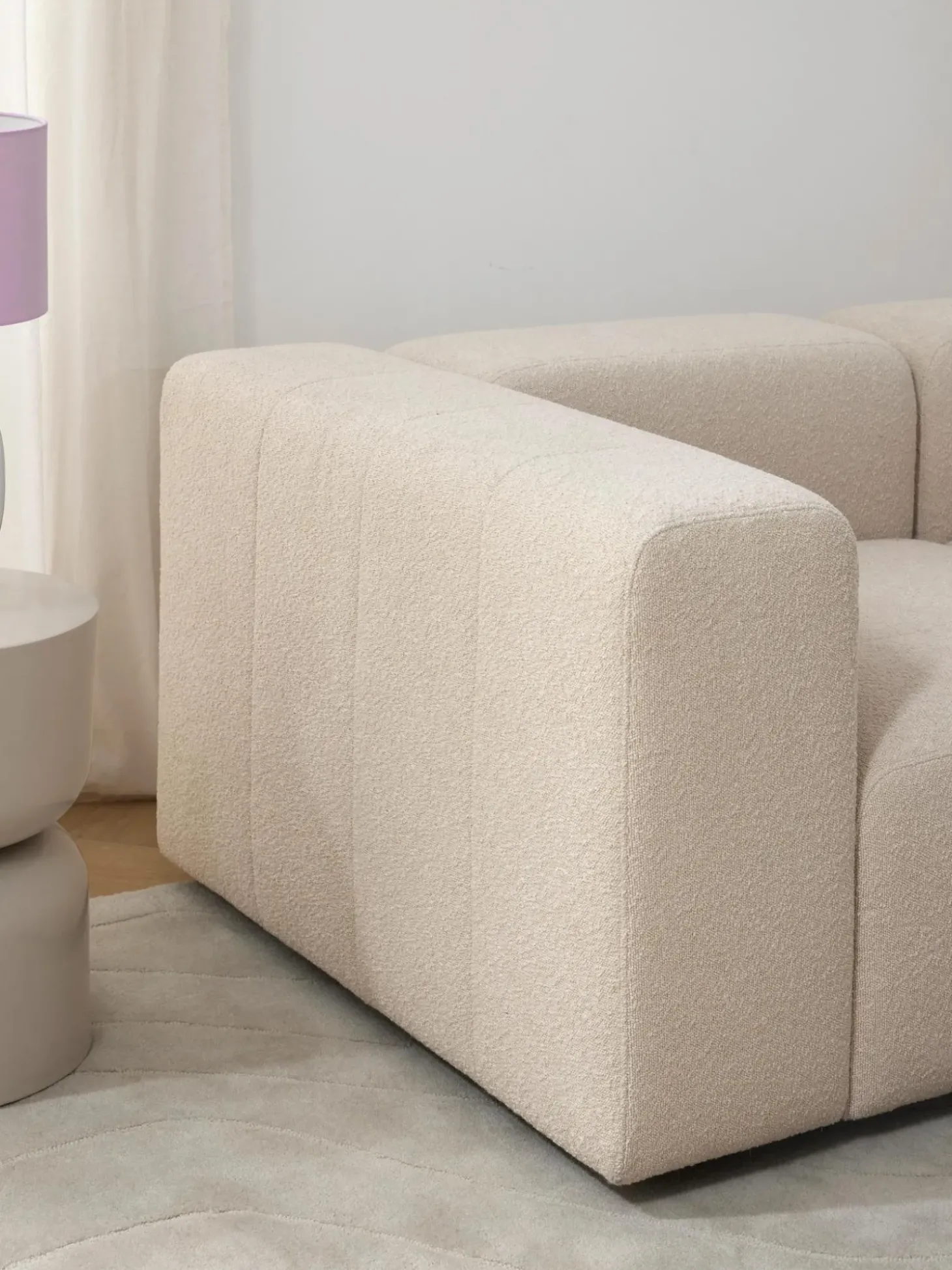 Sofa Modular Boucle Lena (3 Plazas)