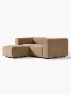 Sofa Modular Boucle Lena (3 Plazas), Con Reposapies