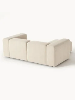 Sofa Modular Boucle Lena (3 Plazas), Con Reposapies