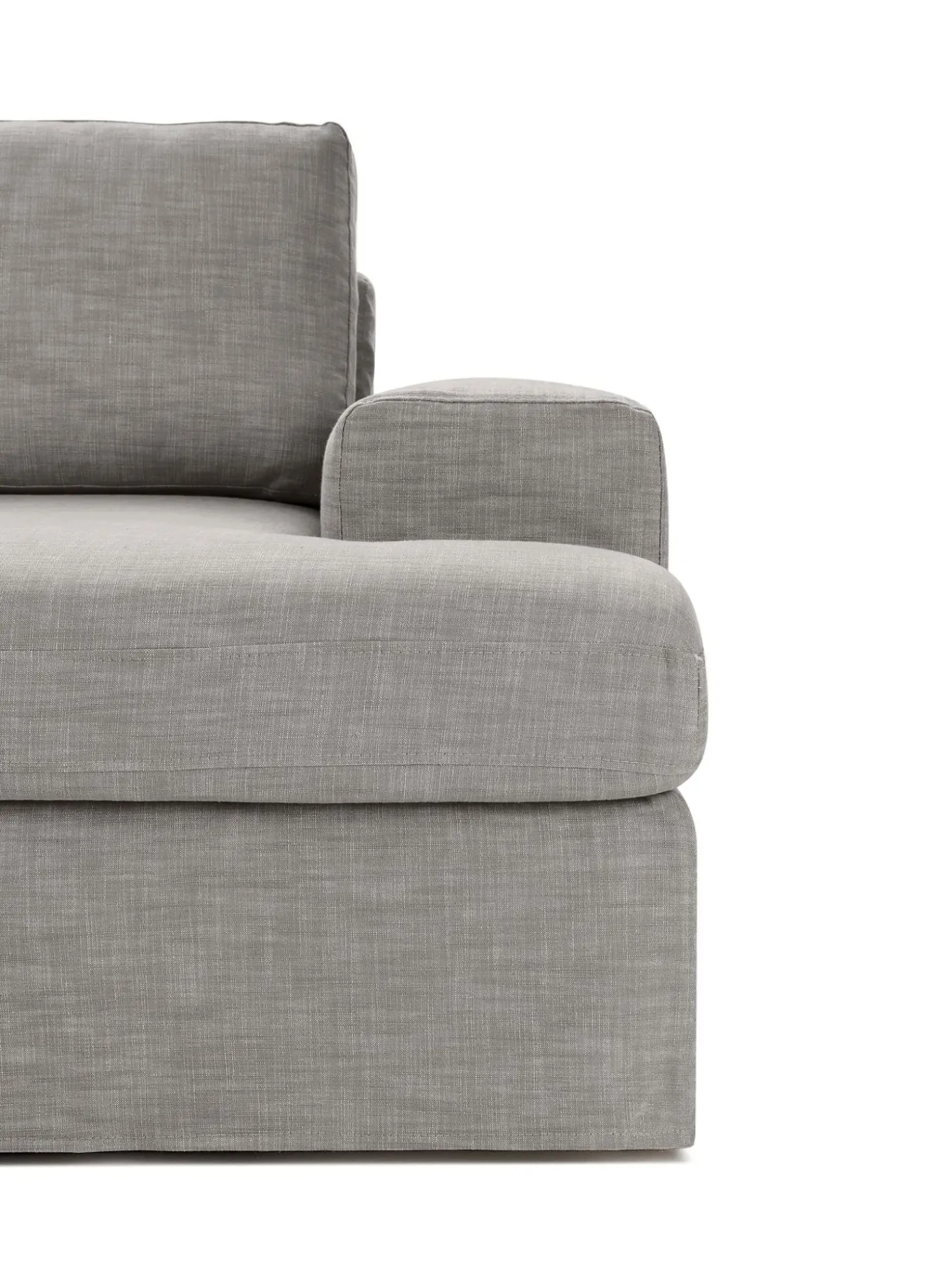 Sofa Modular Con Reposapies Russell (4 Plazas), Desenfundable