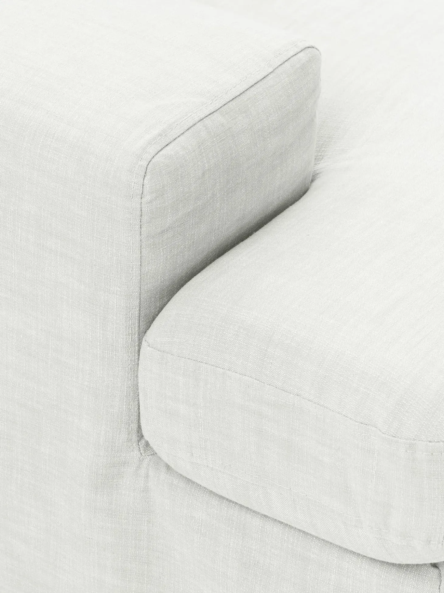 Sofa Modular Con Reposapies Russell (4 Plazas), Desenfundable