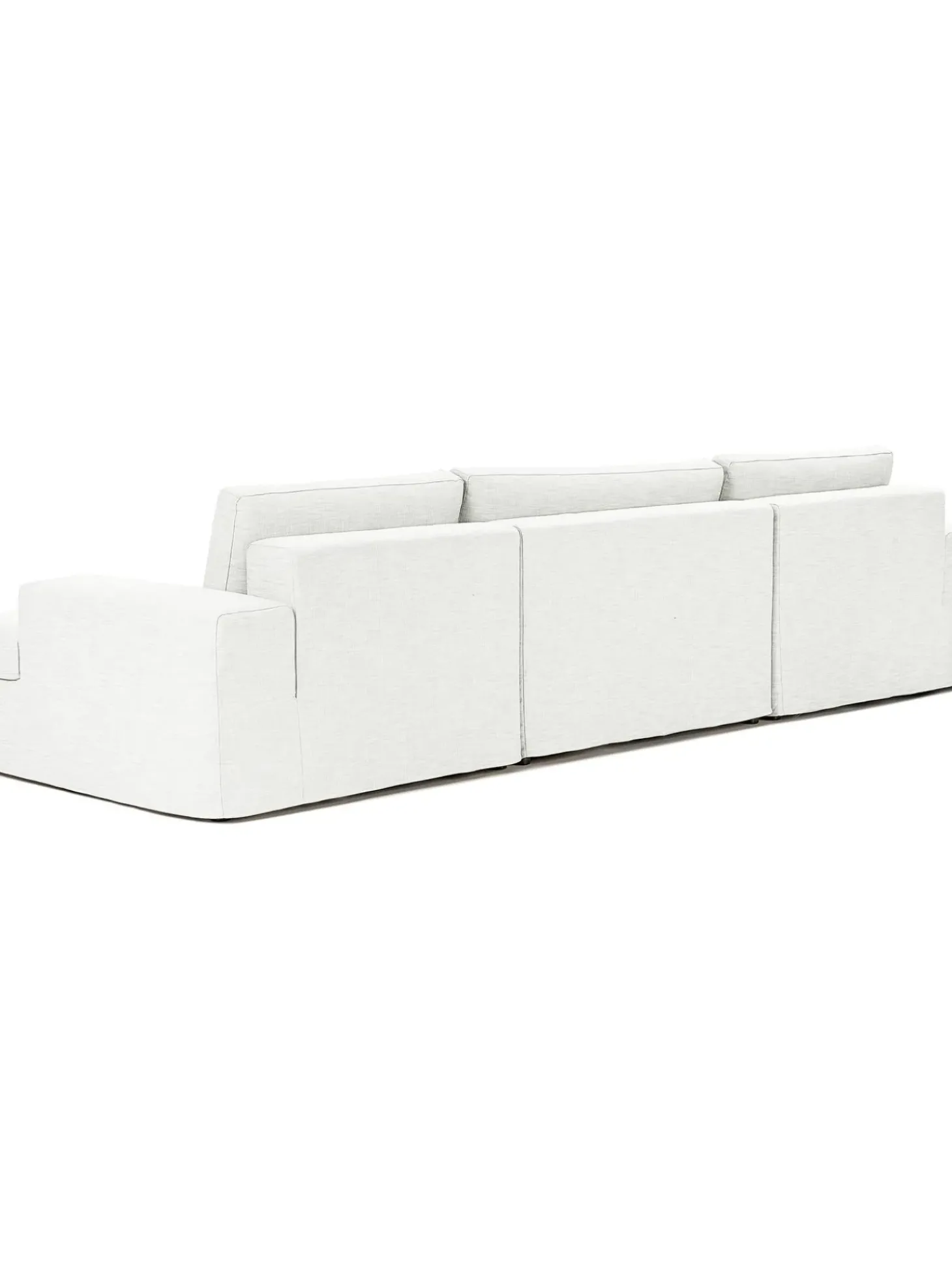 Sofa Modular Con Reposapies Russell (4 Plazas), Desenfundable