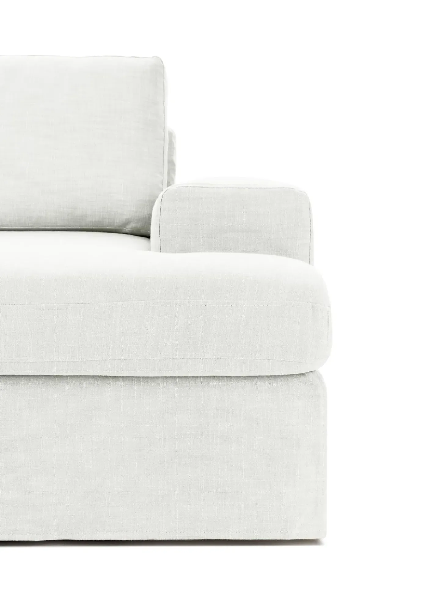 Sofa Modular Con Reposapies Russell (4 Plazas), Desenfundable