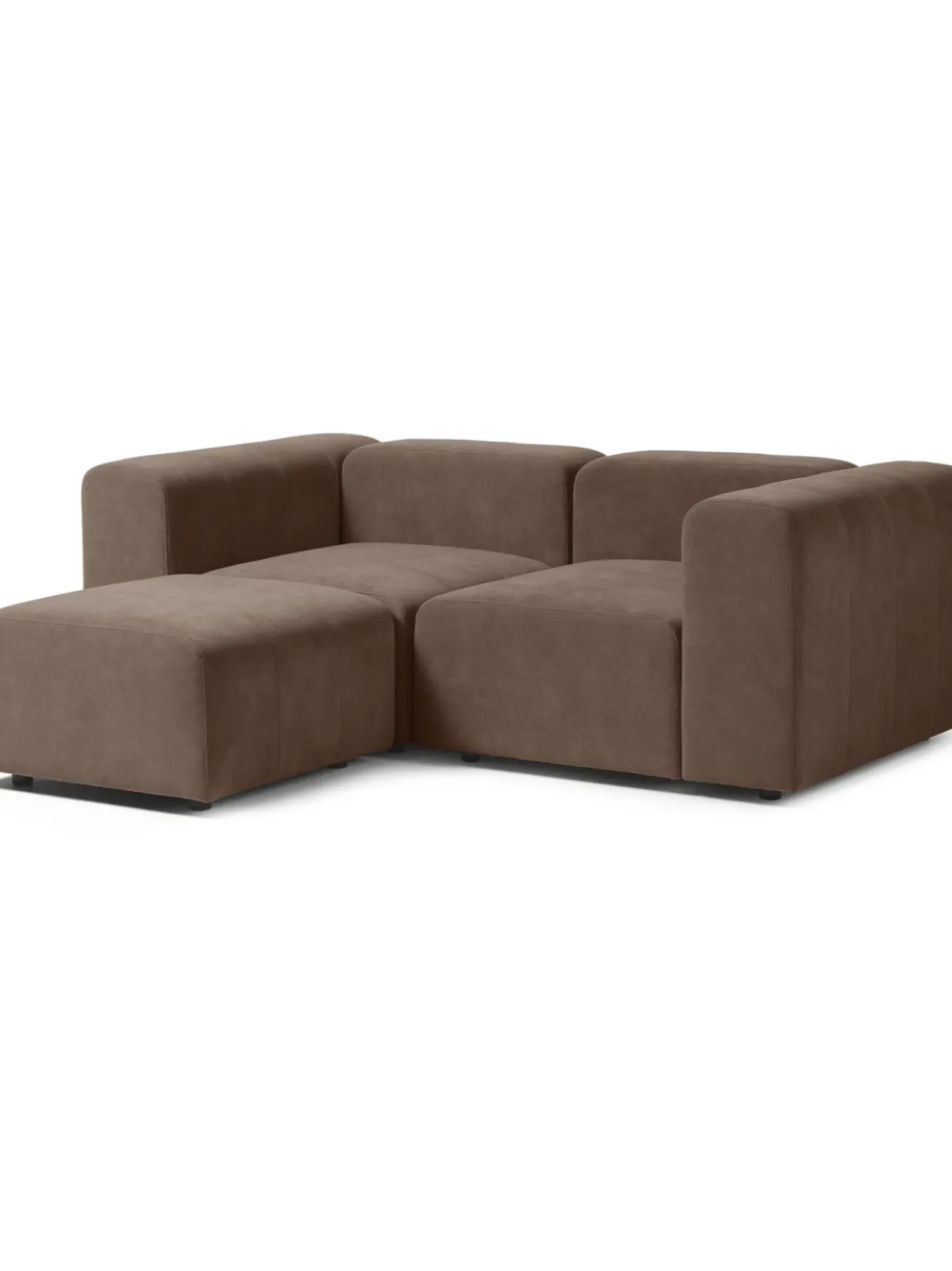 Sofa Modular Con Reposapies Lena (3 Plazas)