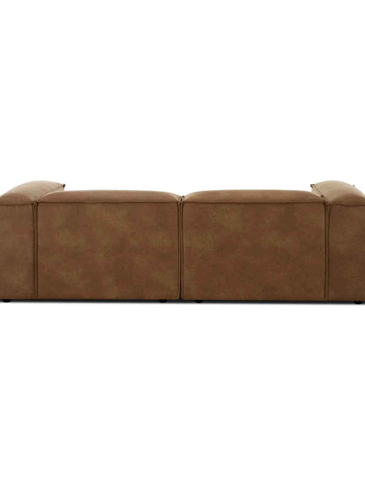 Sofa Modular De Cuero Lennon (3 Plazas)