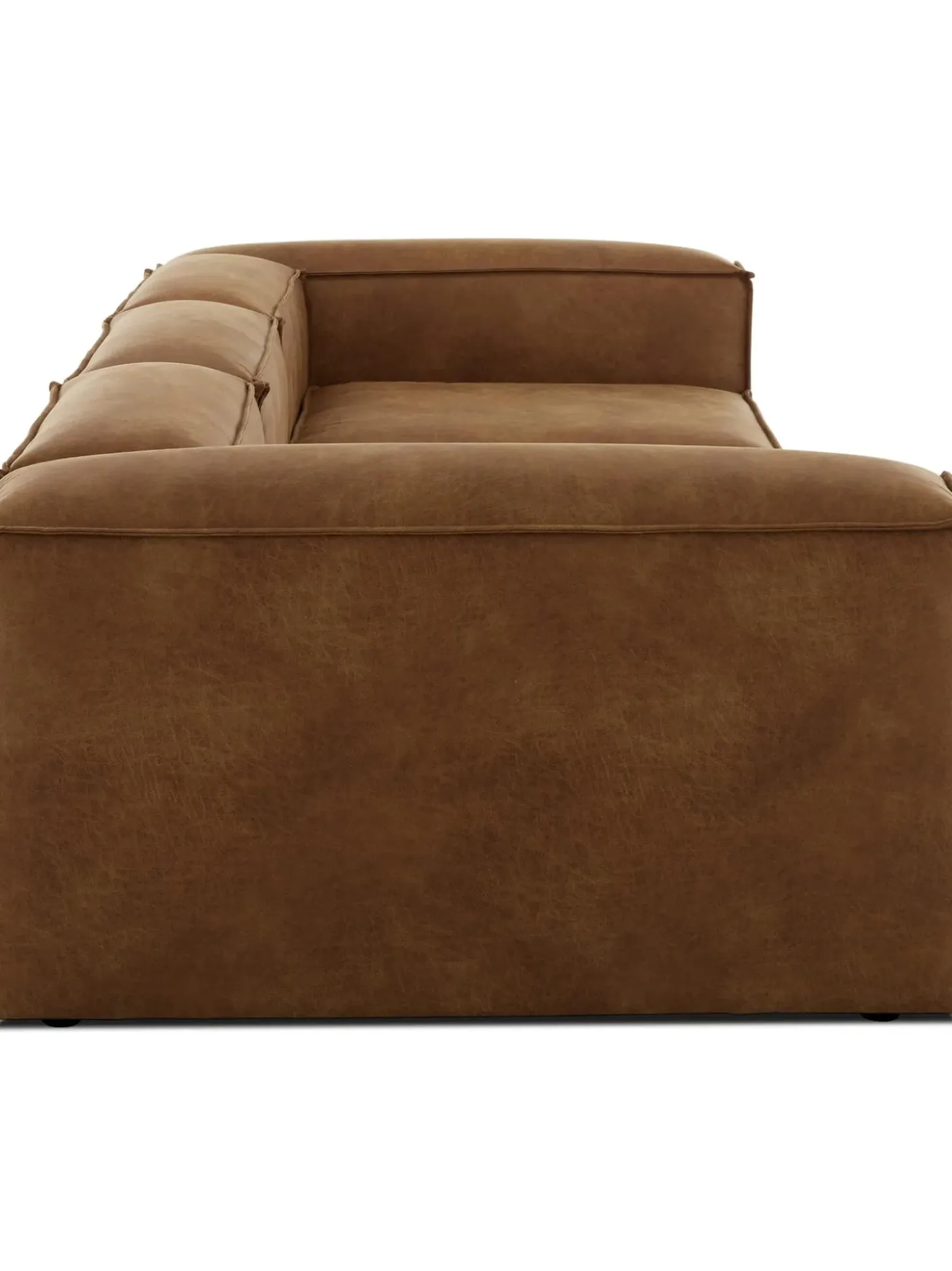 Sofa Modular De Cuero Reciclado Lennon (4 Plazas)