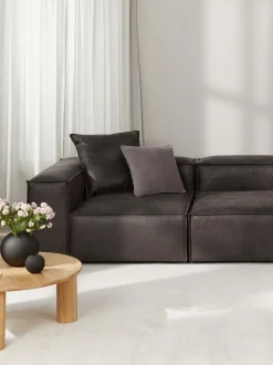 Sofa Modular De Cuero Reciclado Lennon (4 Plazas)